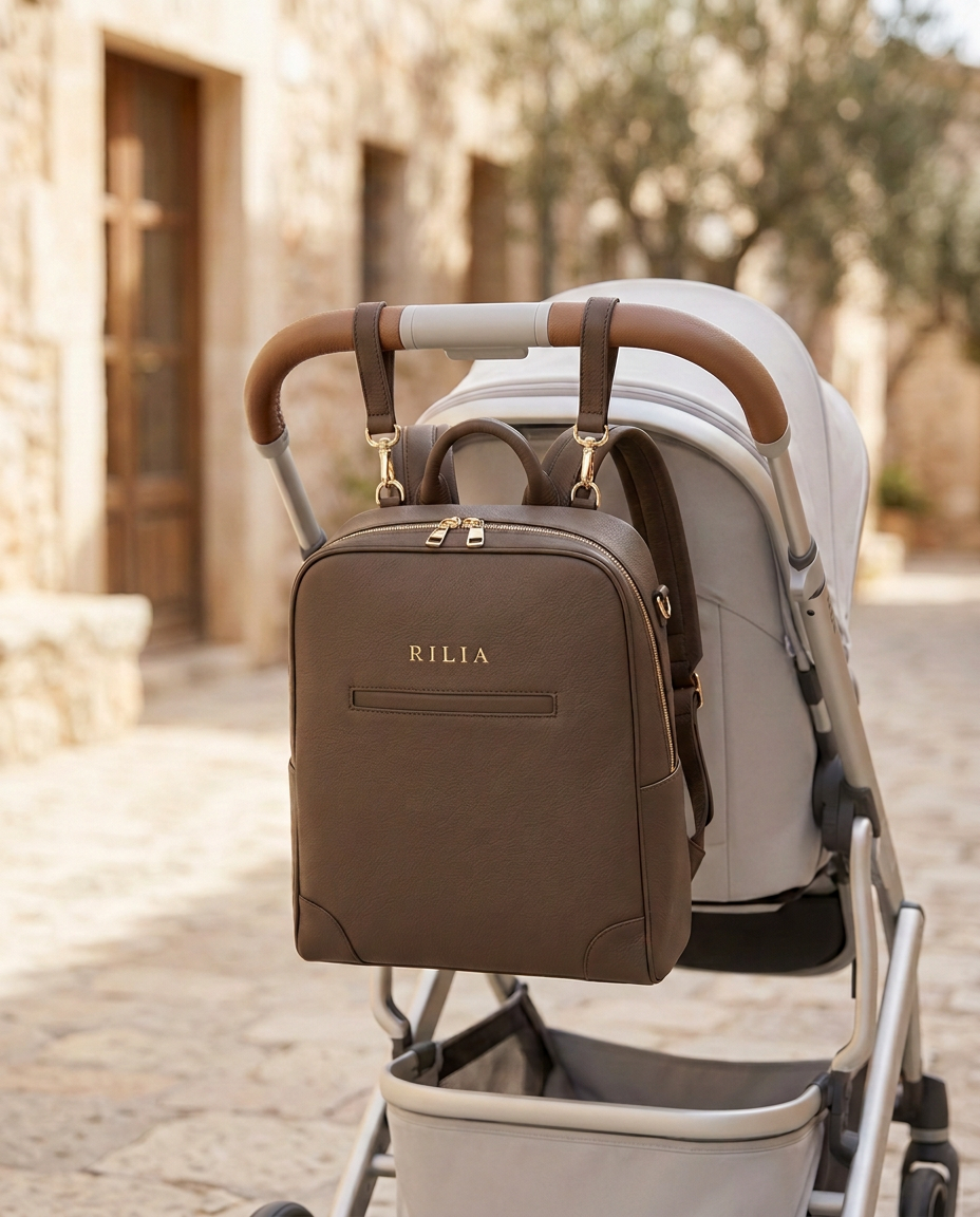 Am Kinderwagen