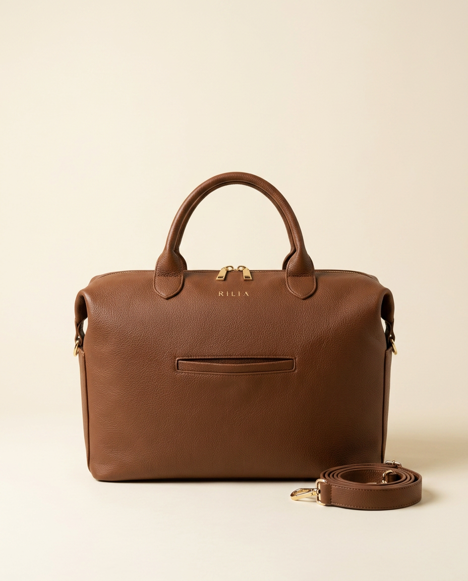 RILIA Signature Bag — Earth Brown · 14 Farben